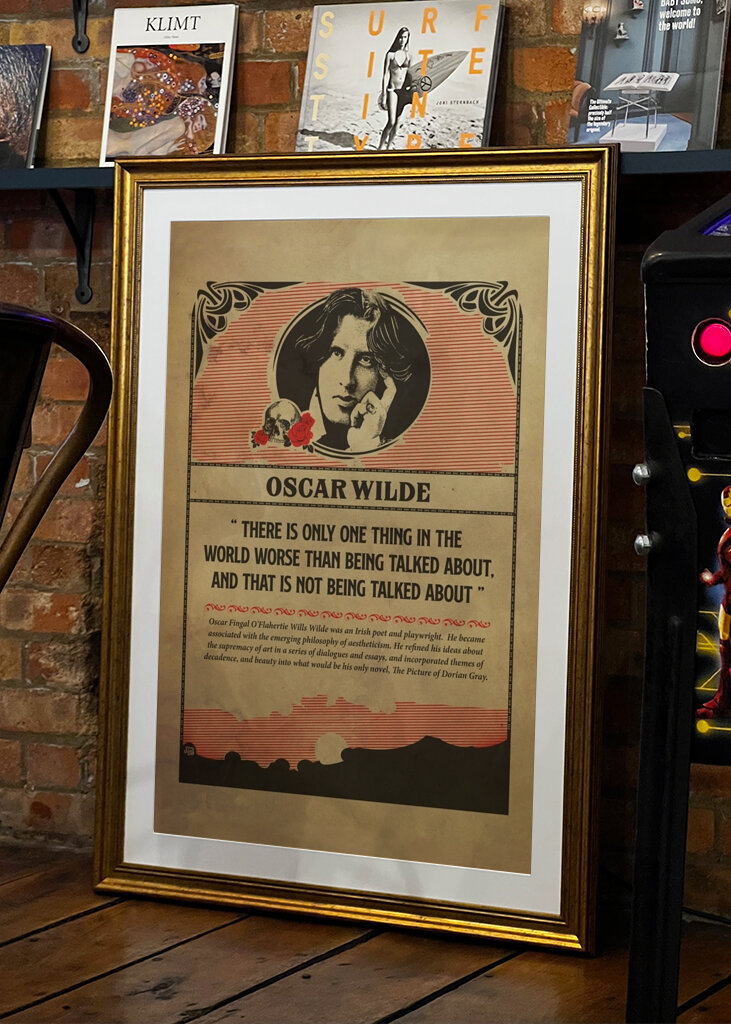 Oscar Wilde Poster 