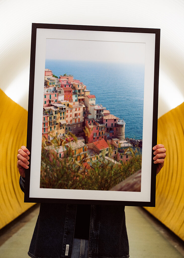 Manarola con vistas al mar