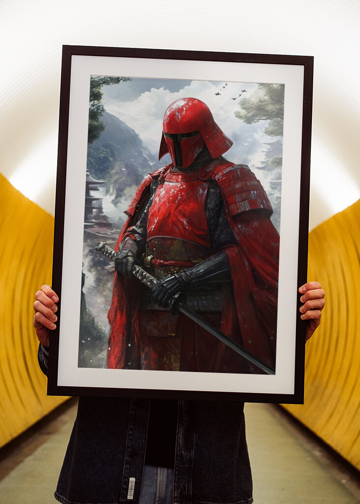 Imperiale Wache vor Tempel