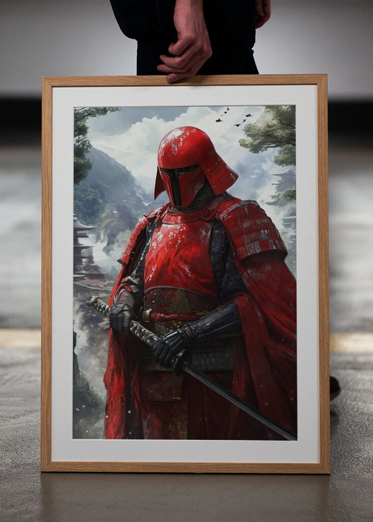 Imperiale Wache vor Tempel