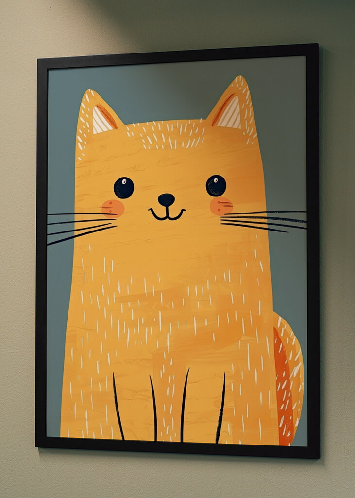 Šťastná zlatá kočka