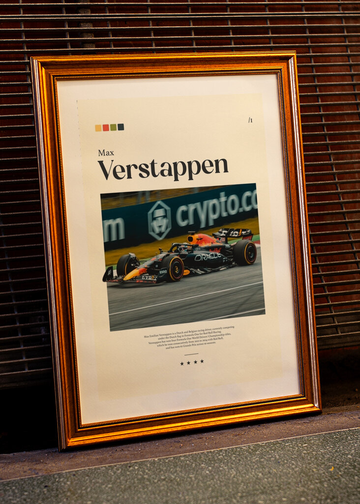 MAX VERSTAPPEN POSTER