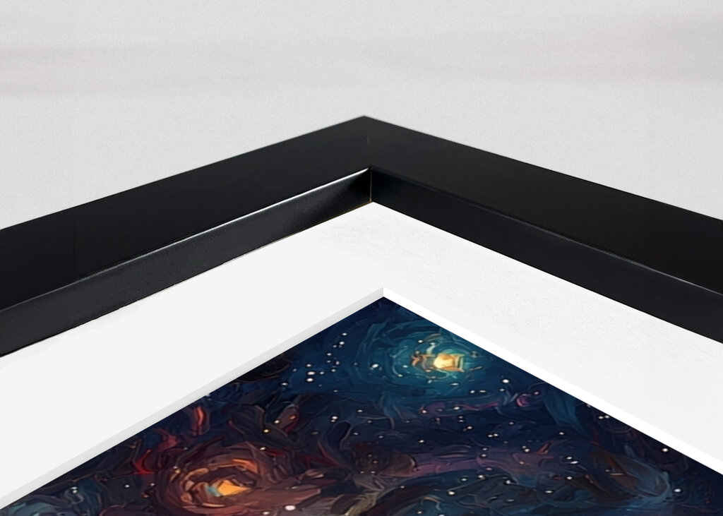 Galactic Swirl Over Mountain