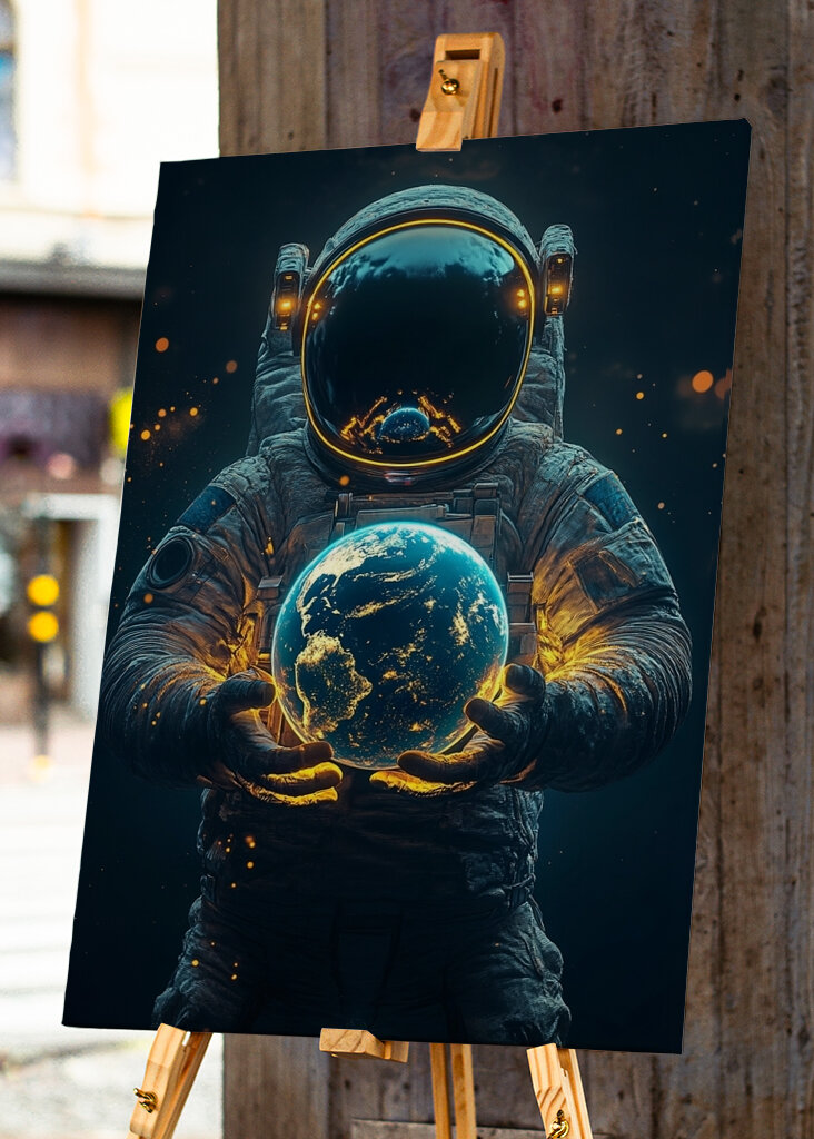 Astronaut Planet Earth