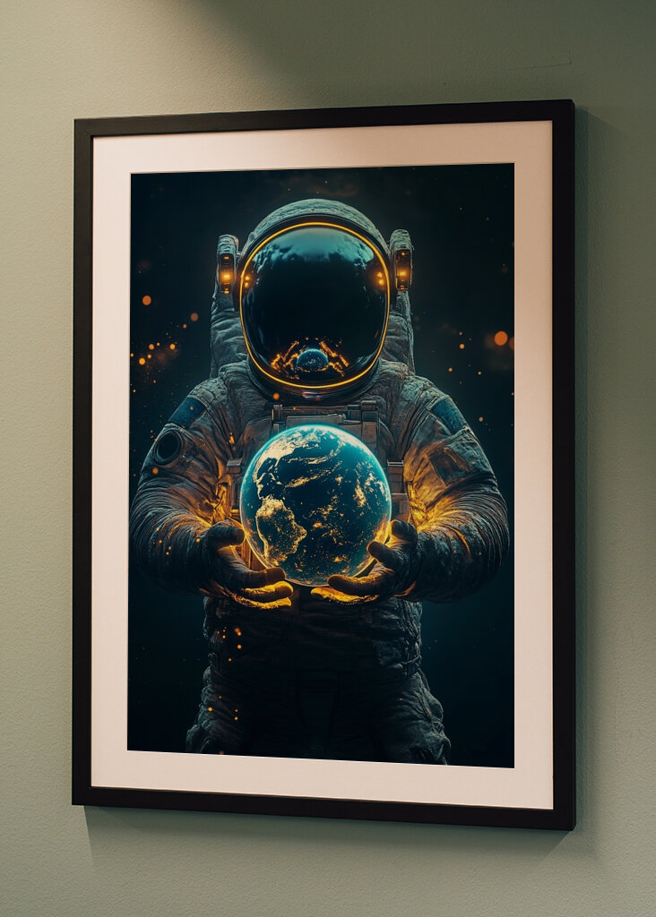Astronaut Planet Earth