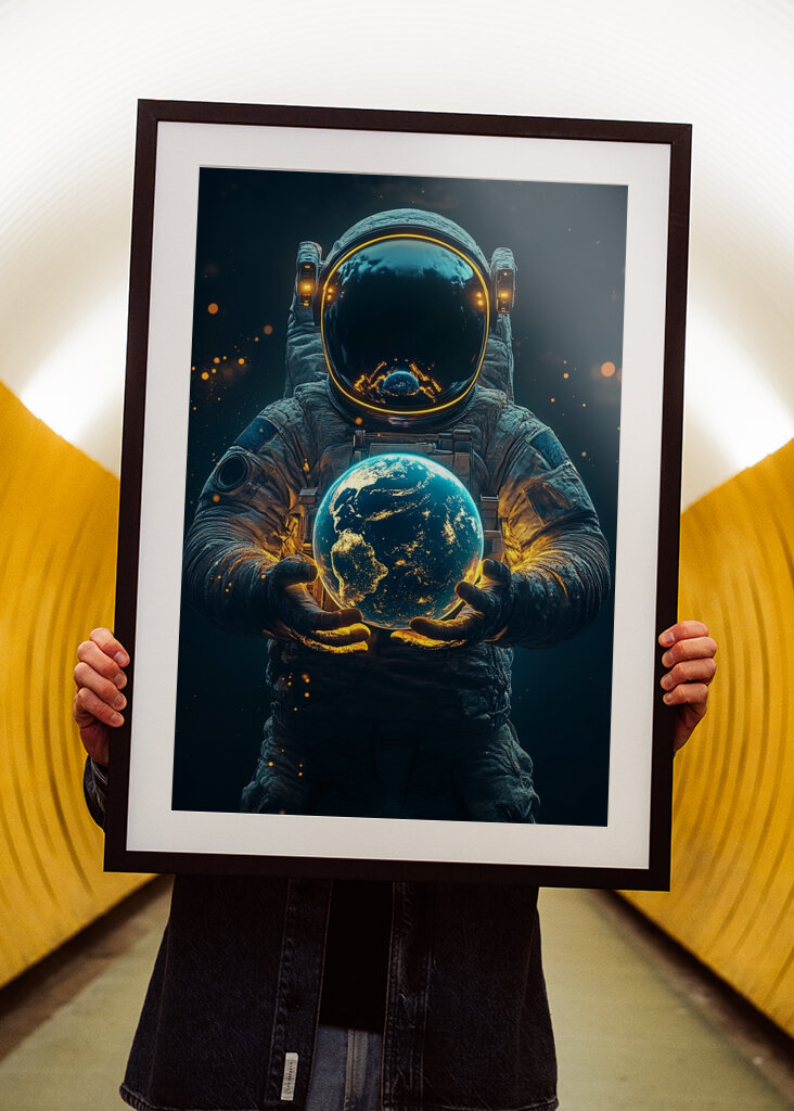 Astronaut Planet Earth