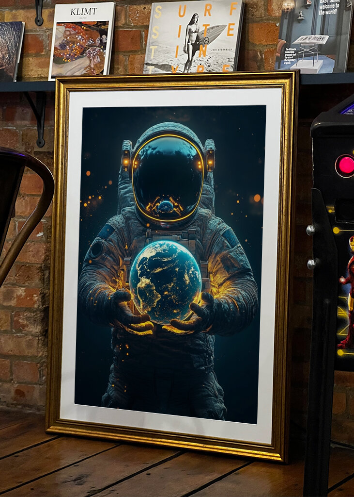 Astronaut Planet Earth