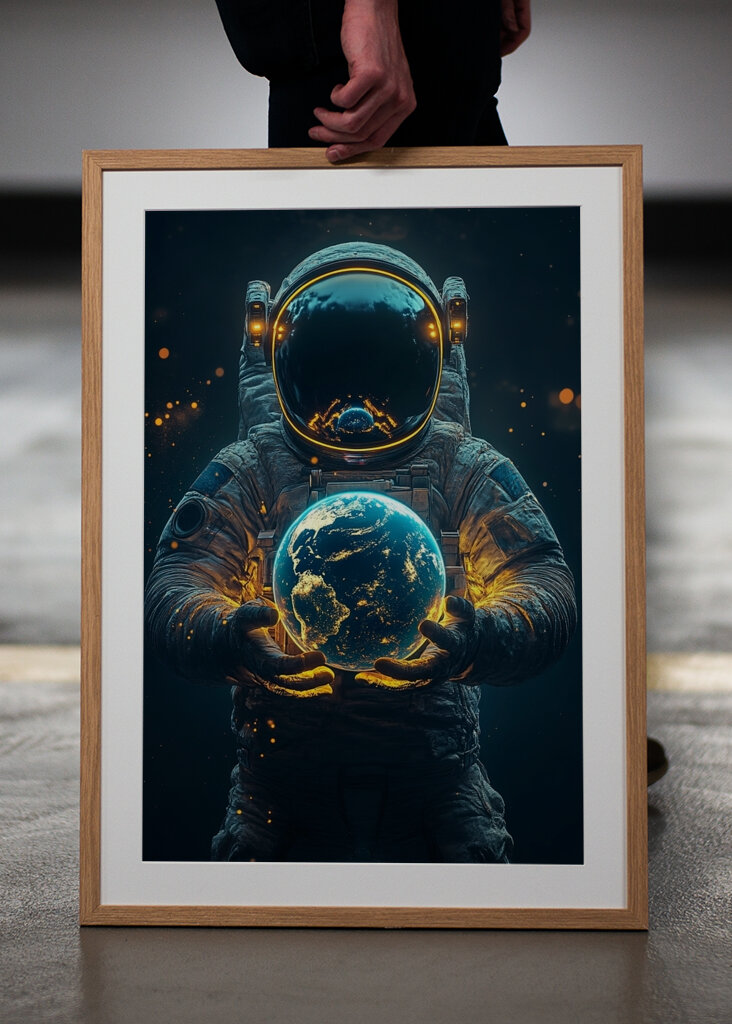 Astronaut Planet Earth