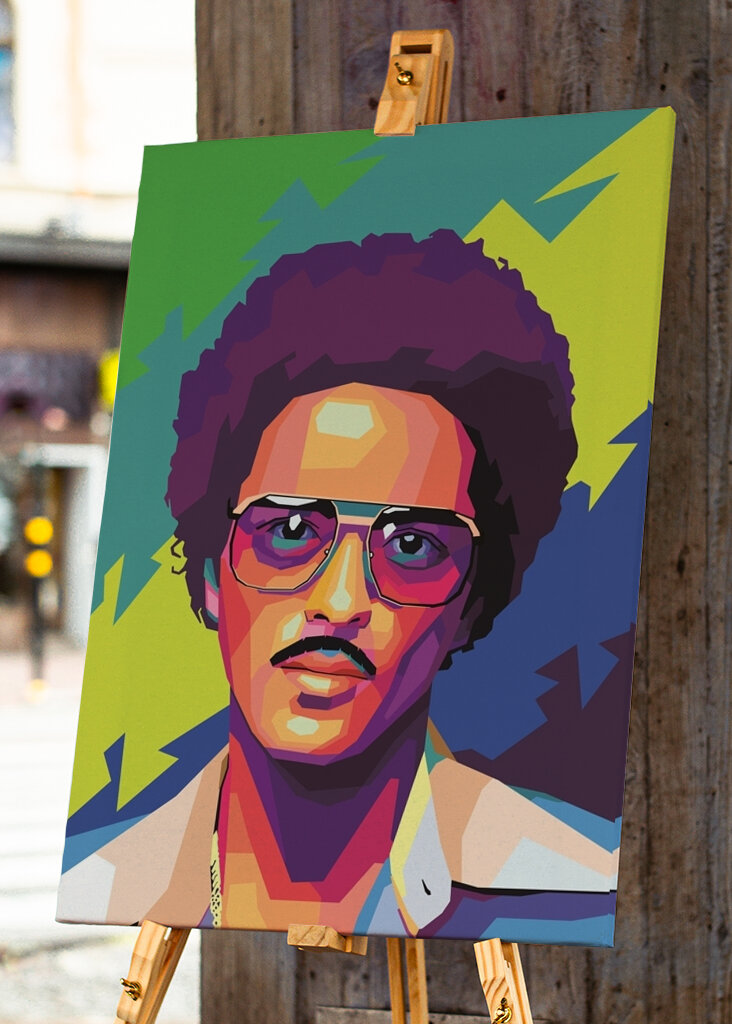 Bruno WPAP pop art