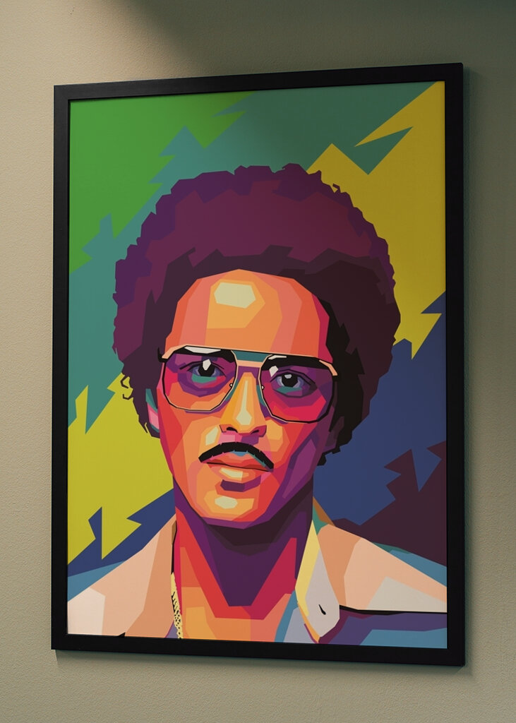 Bruno WPAP pop art