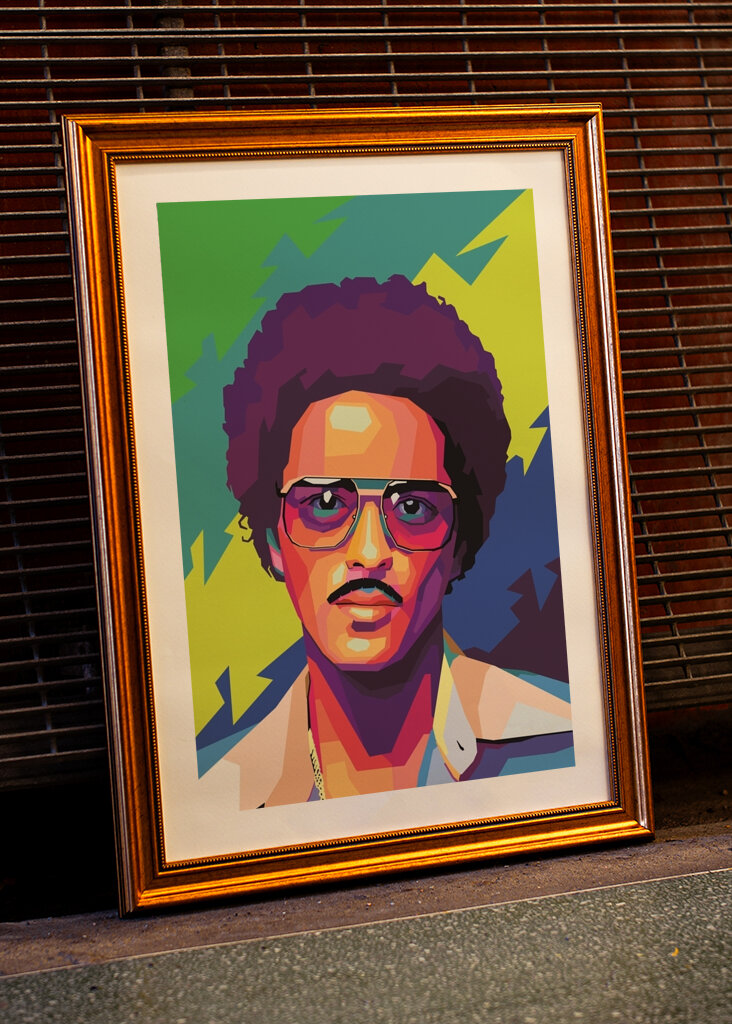 Bruno WPAP pop art