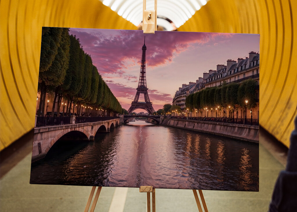 Paris at Sunset