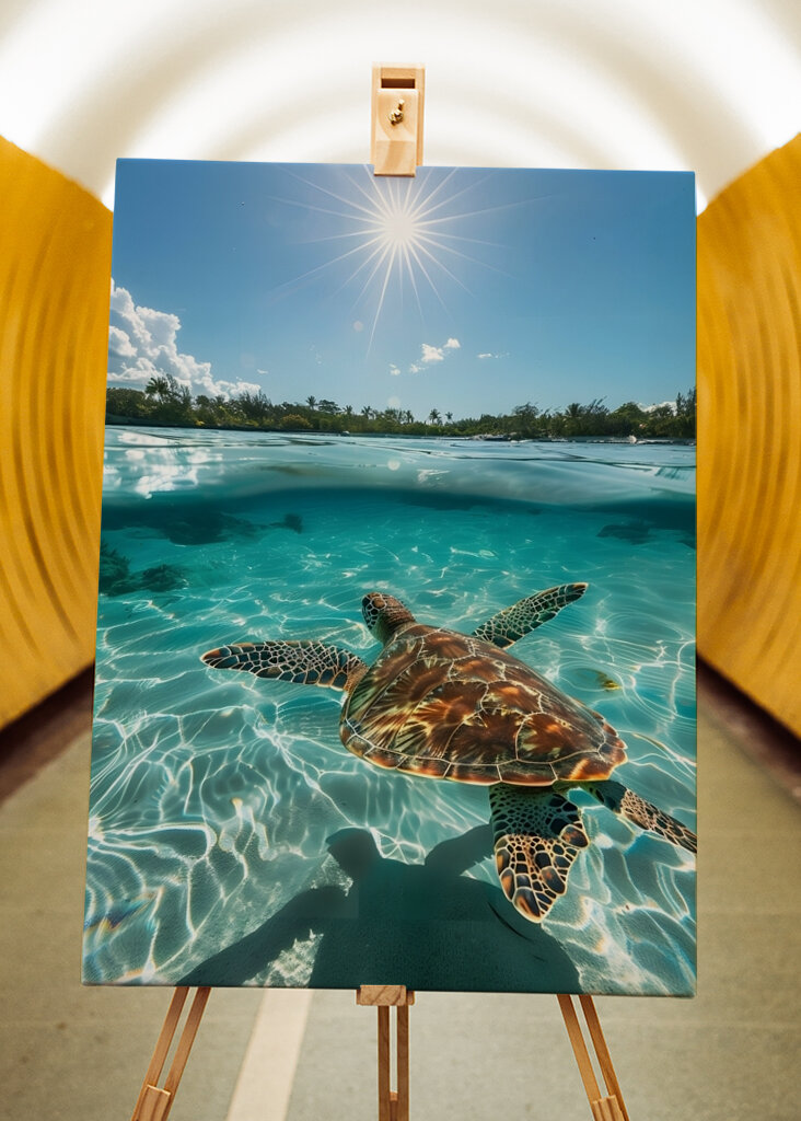 Magical Ocean Turtle