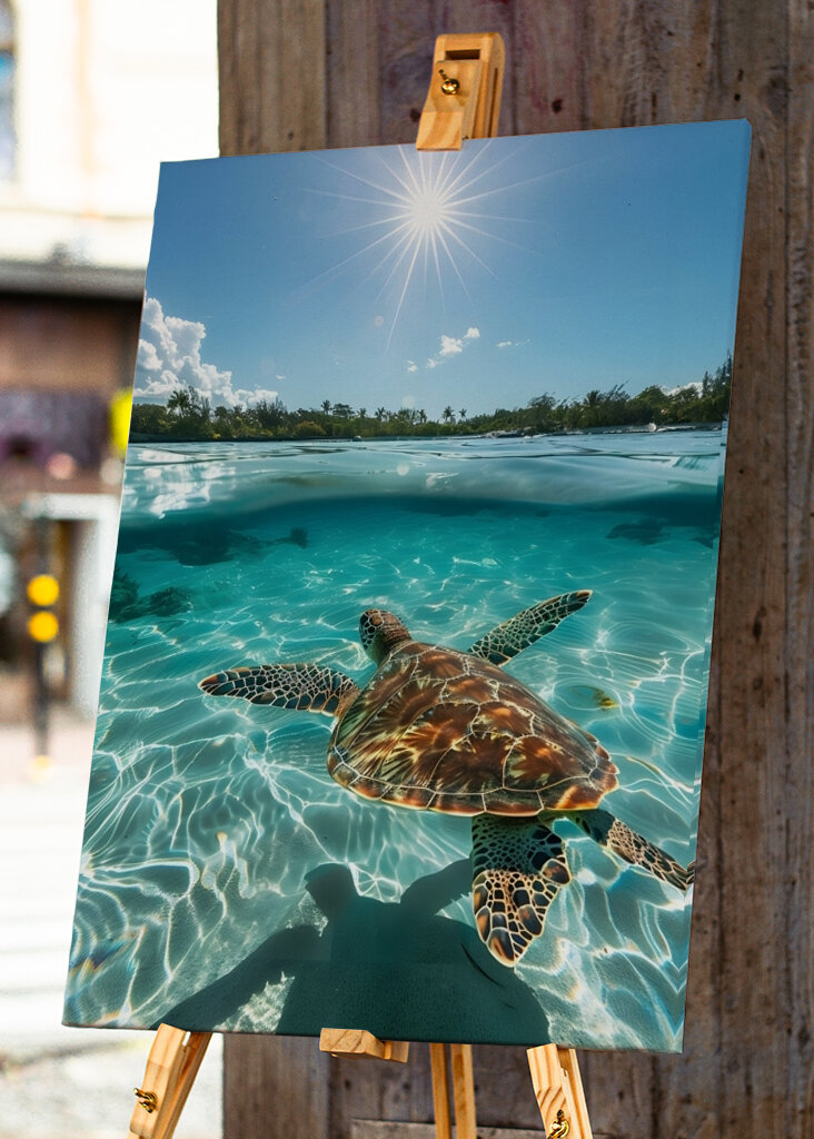 Magical Ocean Turtle