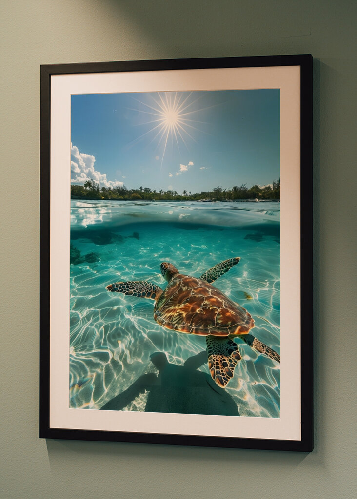 Magical Ocean Turtle