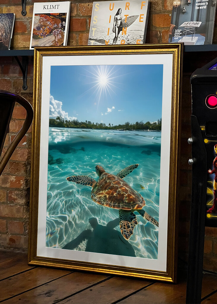 Magical Ocean Turtle