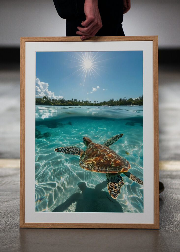 Magical Ocean Turtle