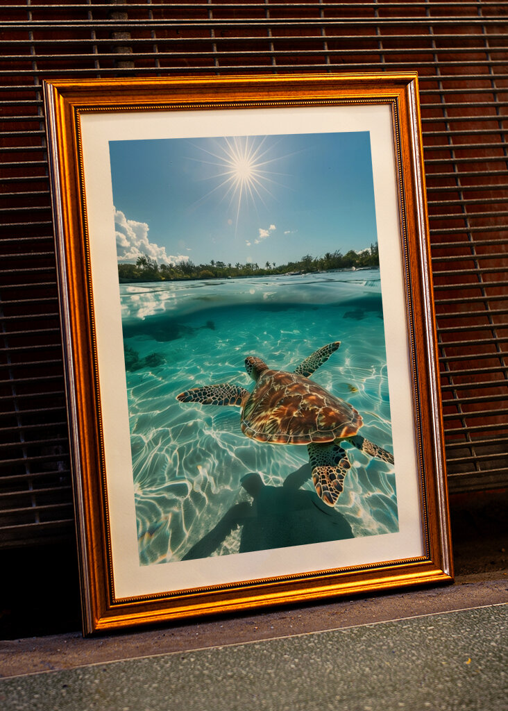 Magical Ocean Turtle