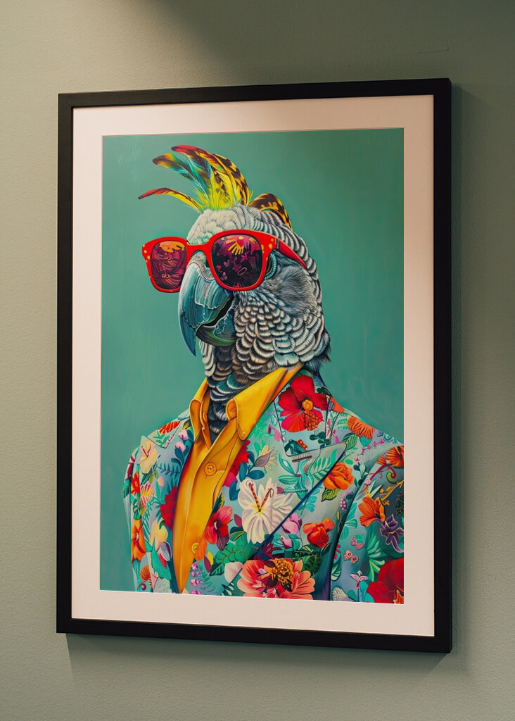 Tropical Parrot Vogue