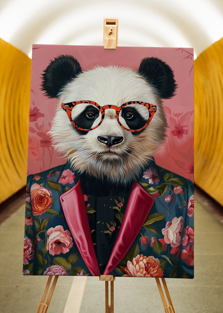 Panda in stijl