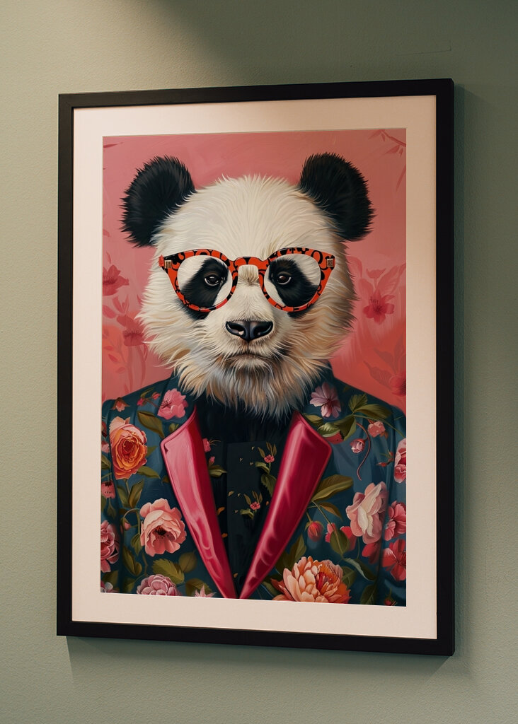 Panda in stijl