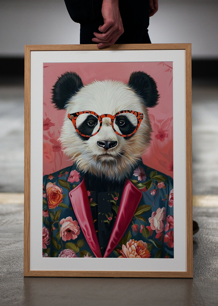 Panda in stijl