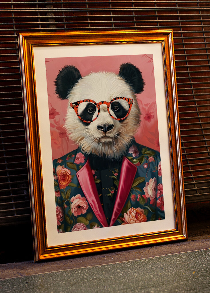 Panda in stijl