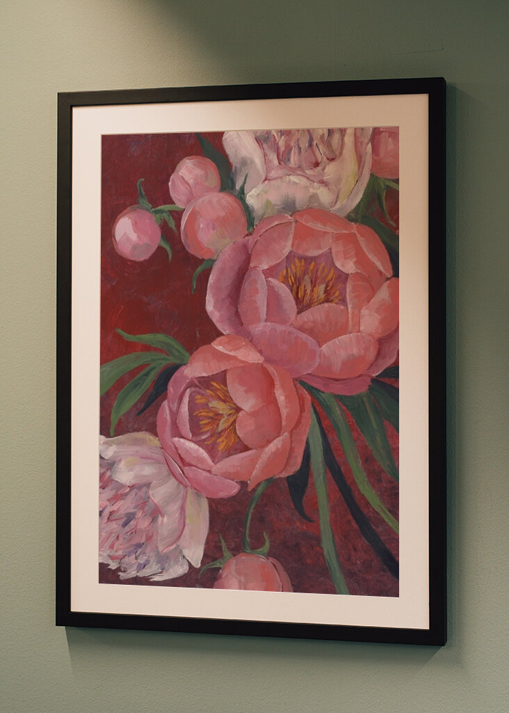 Pivoňka kvete Artistry