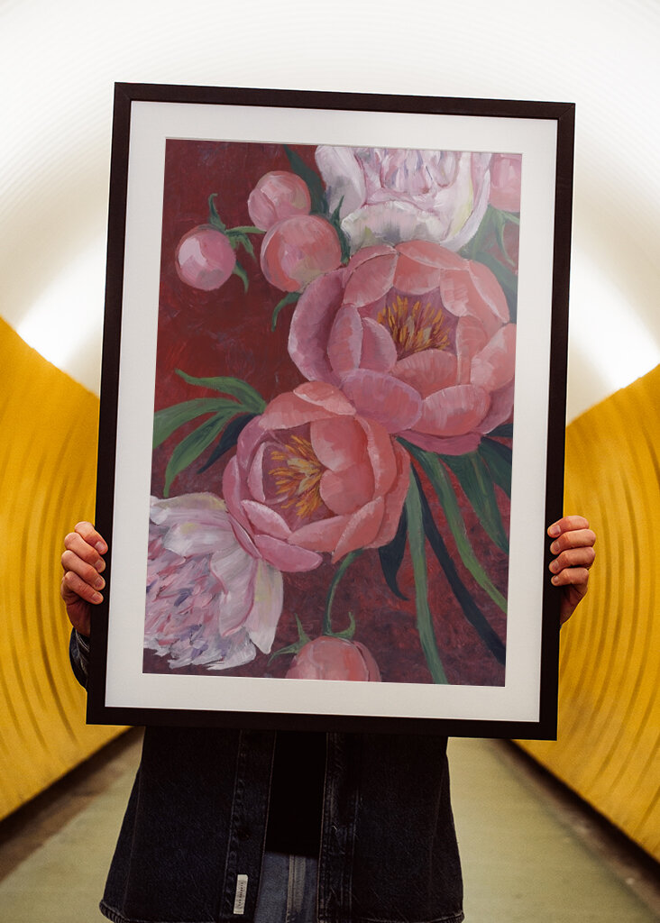 Pivoňka kvete Artistry