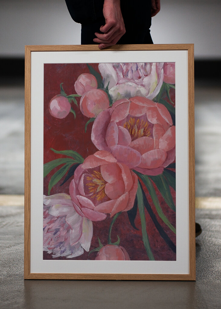 Pivoňka kvete Artistry