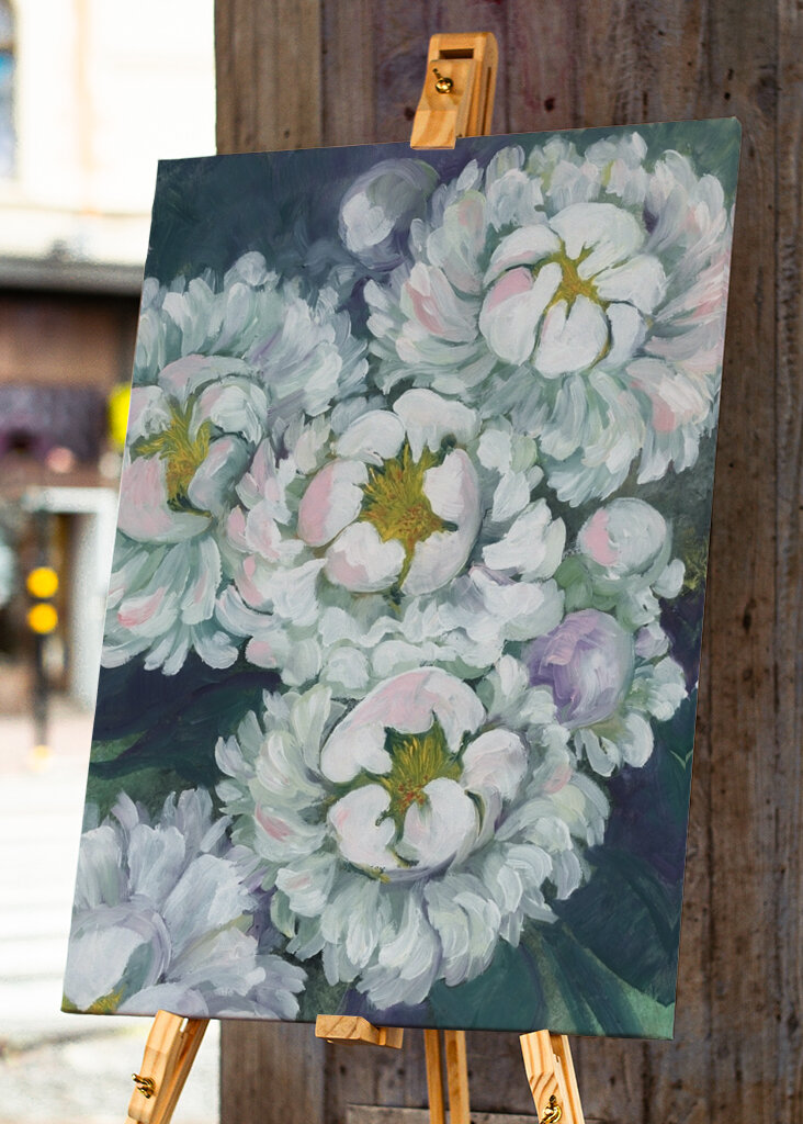 Sogno di petali di peonia