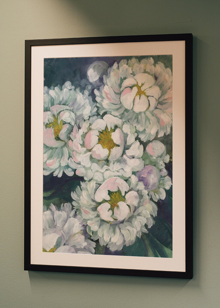 Sogno di petali di peonia