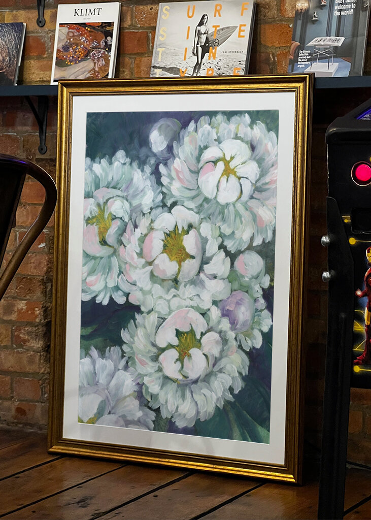 Sogno di petali di peonia