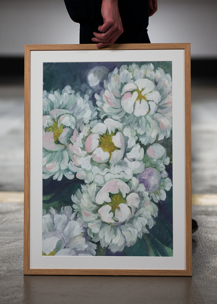 Sogno di petali di peonia