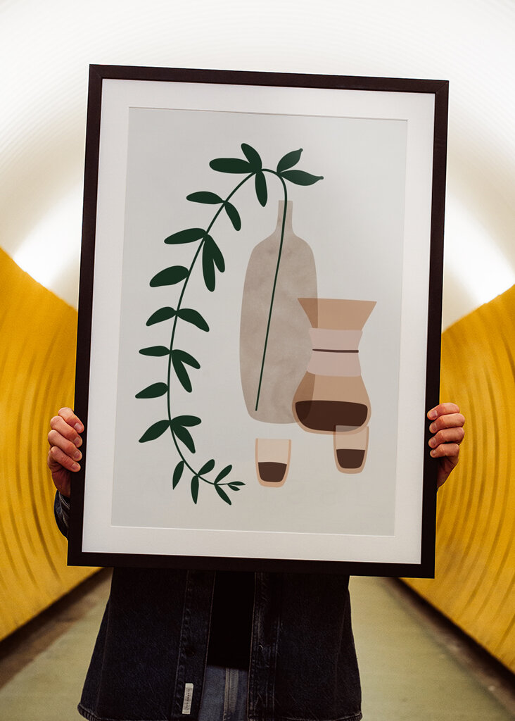 Moderne minimalistische Vasen