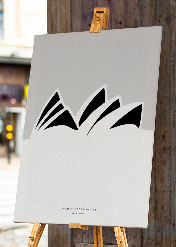 Opera House Icon Art