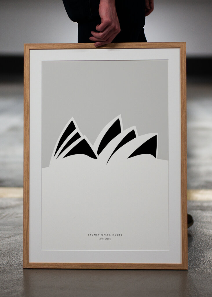 Opera House Icon Art