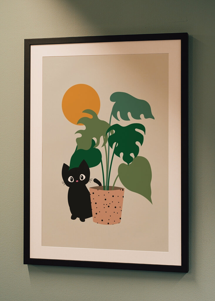 Kattens grønne skjul