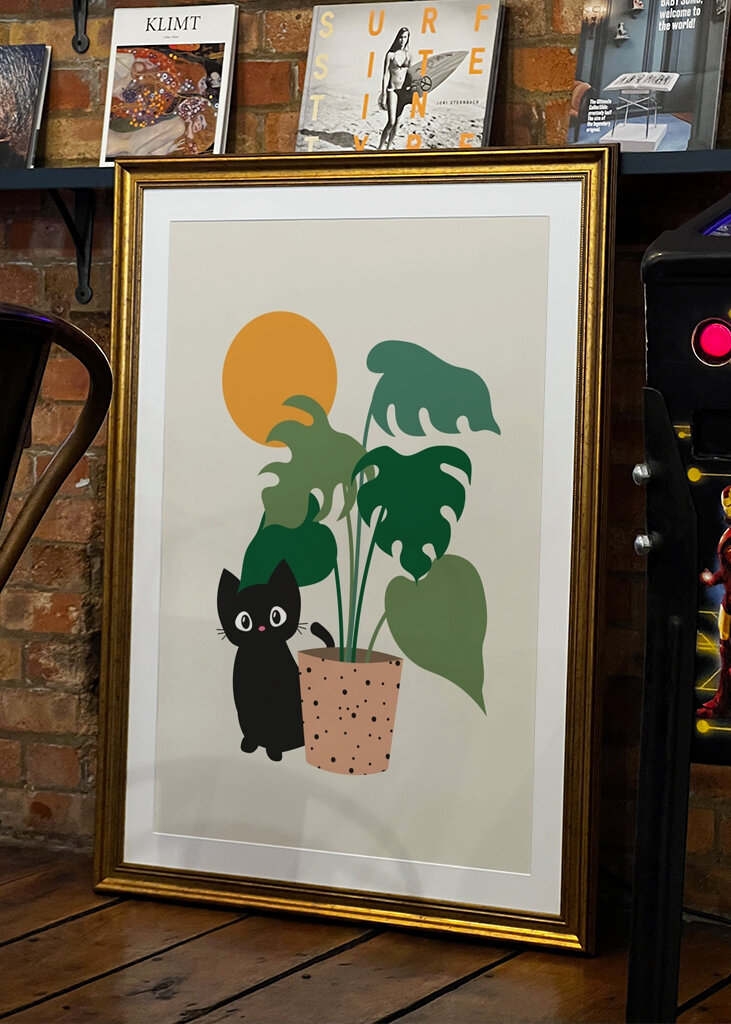 Kattens grønne skjul