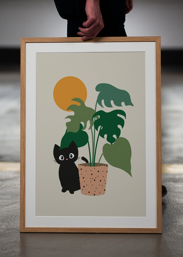 Kattens grønne skjul