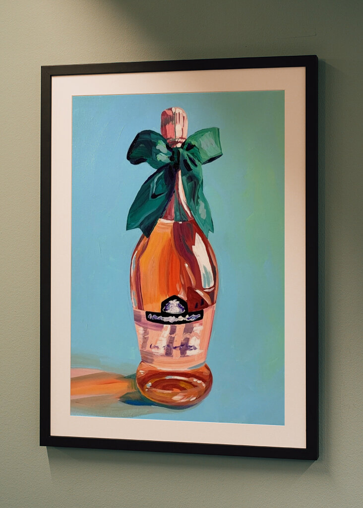 Elegant Bottle Art