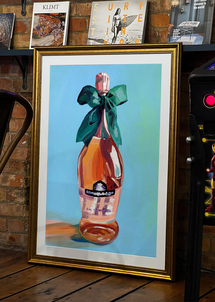 Elegant Bottle Art