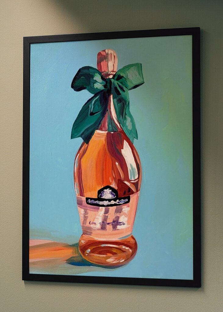 Elegant Bottle Art