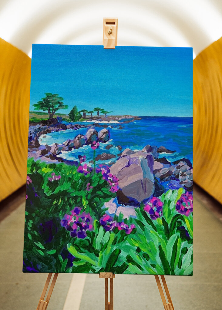 Coastal Bloom Scape