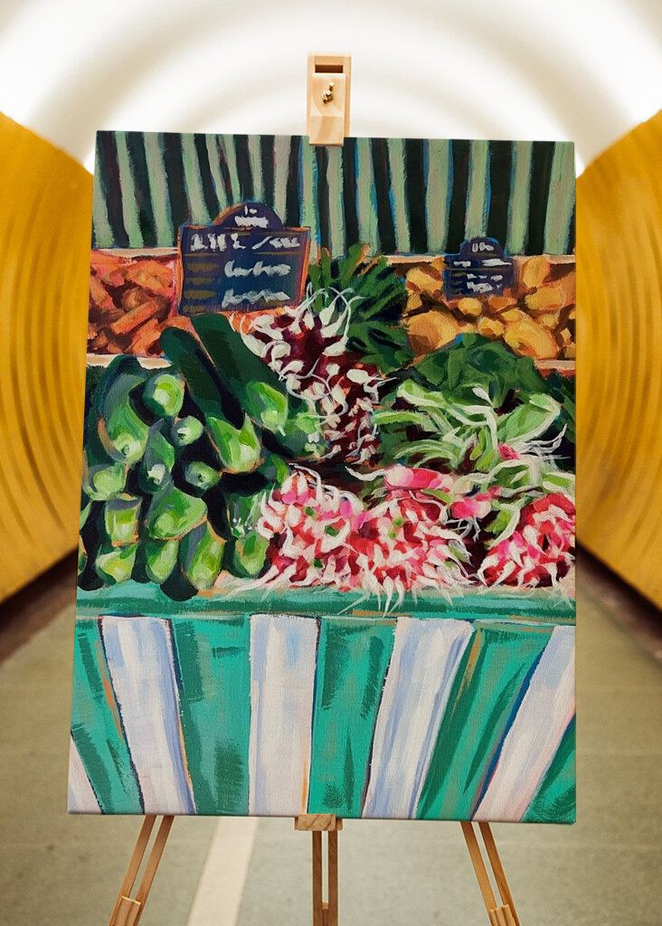 Market Veggies Art