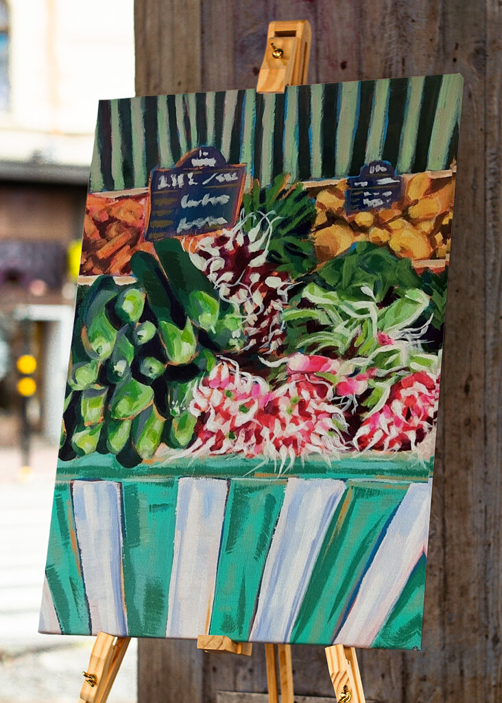 Market Veggies Art