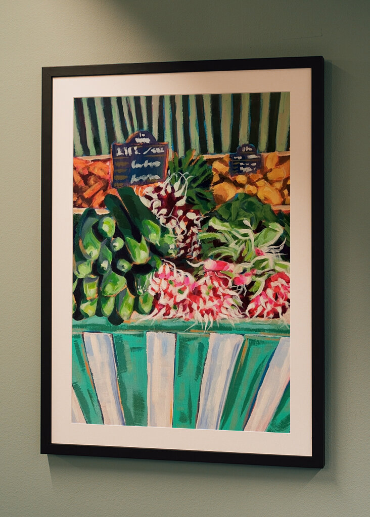 Market Veggies Art