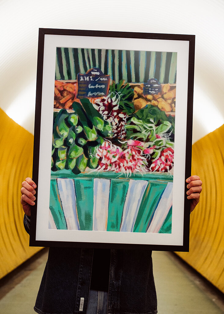 Market Veggies Art