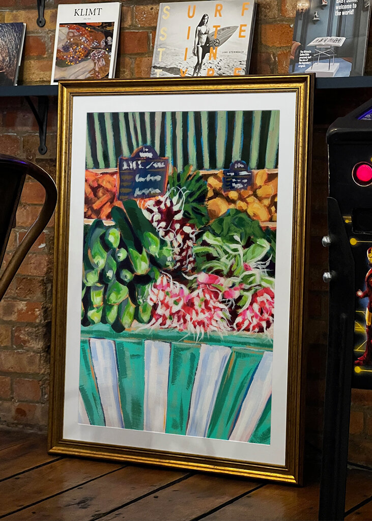 Market Veggies Art