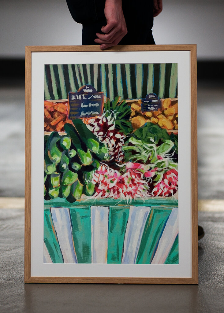Market Veggies Art